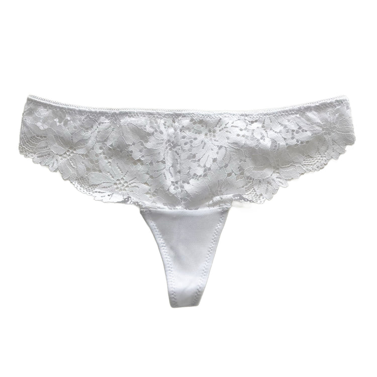 White Floral Panty