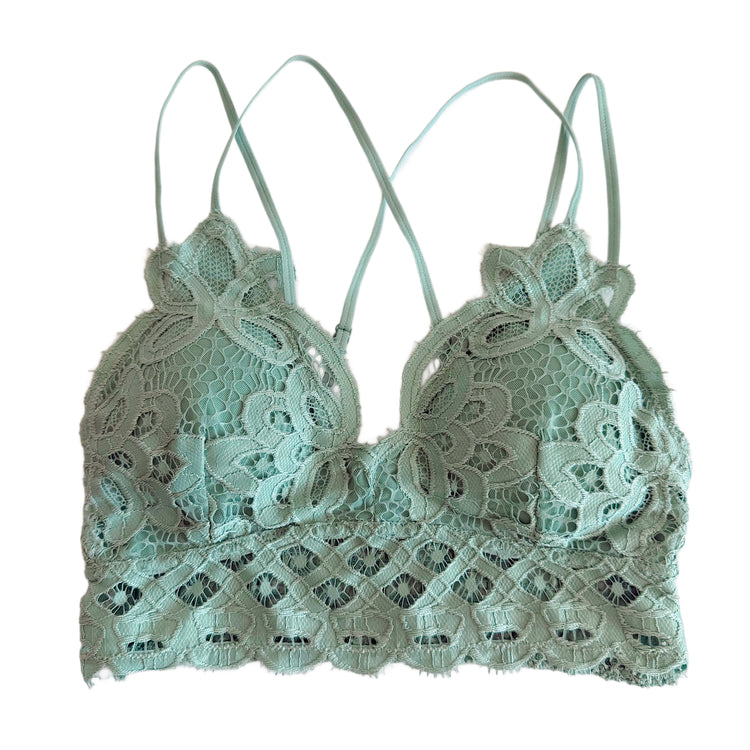 Sage Crochet Bralette