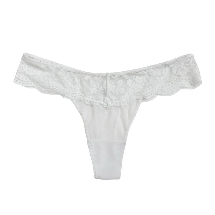 White Floral Lace Panty