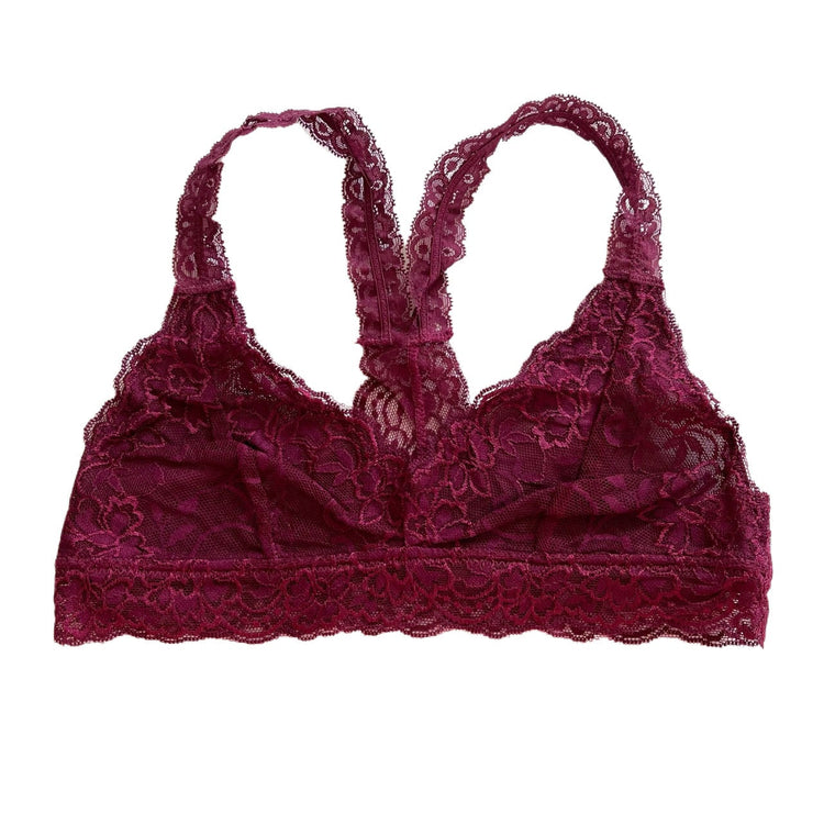 Burgundy Racerback Bralette - 1215 Clothing