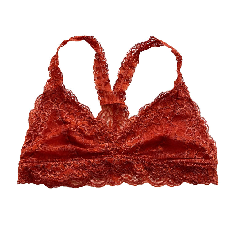 Burnt Orange Racerback Bralette