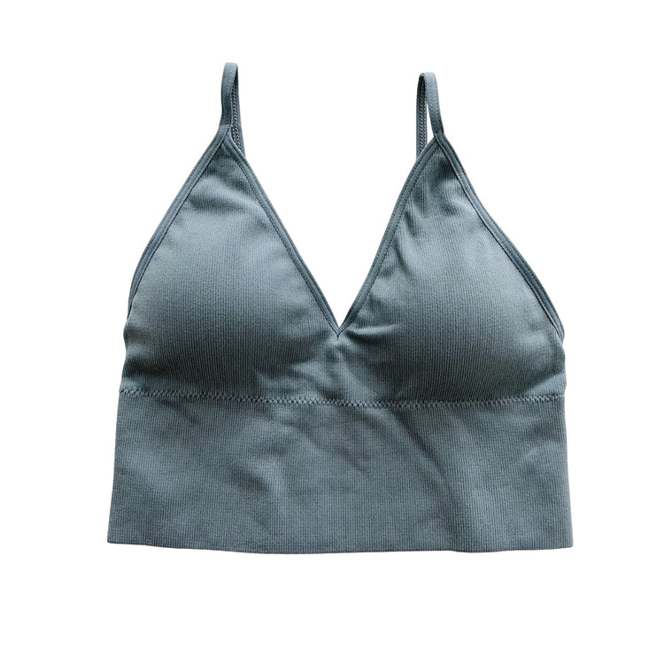 Bluestone Seamless Longline Bralette