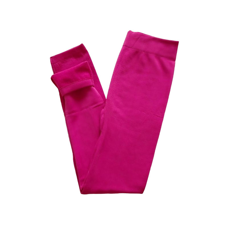 Fuchsia Fleece Lined Leggings