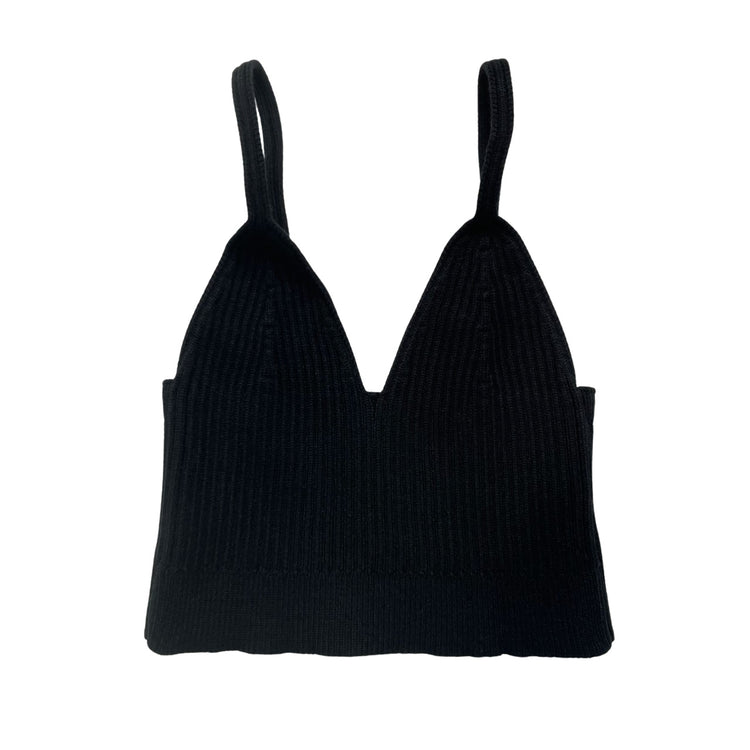Black Crop Tank Top | Black Brami Tank Top | Lani + Kei