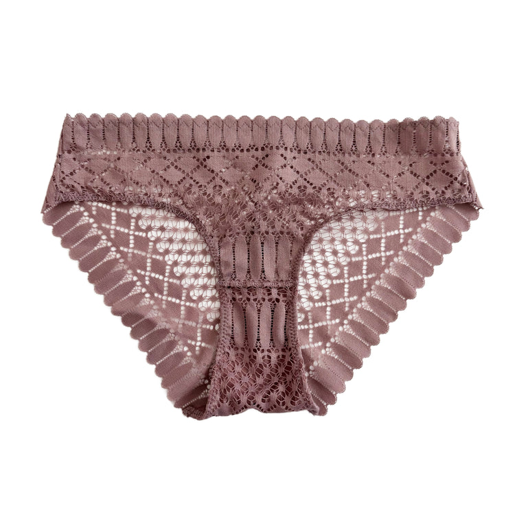 Dusty Purple Lace Panty