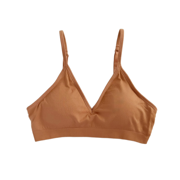 Mocha Moose Triangle Padded Bralette