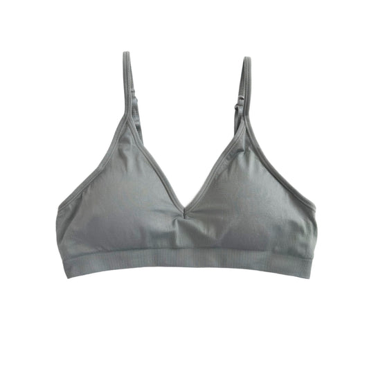 Light Grey Triangle Padded Bralette