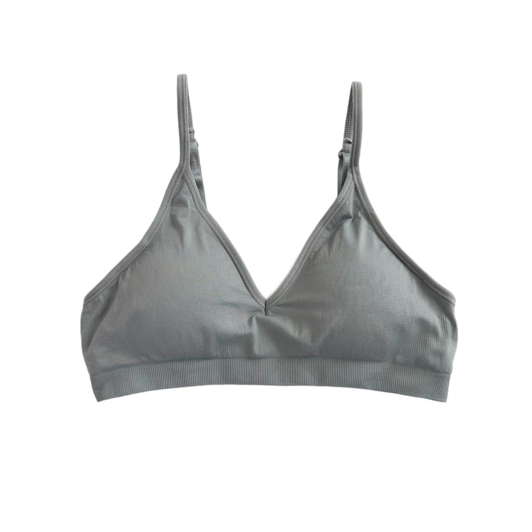 Light Grey Triangle Padded Bralette