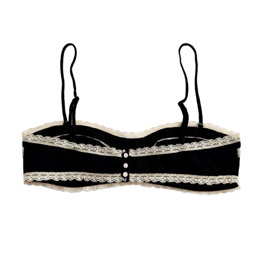 Black French Lace Bralette