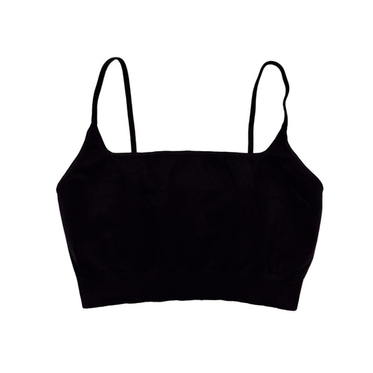 Black Micro Square Bralette