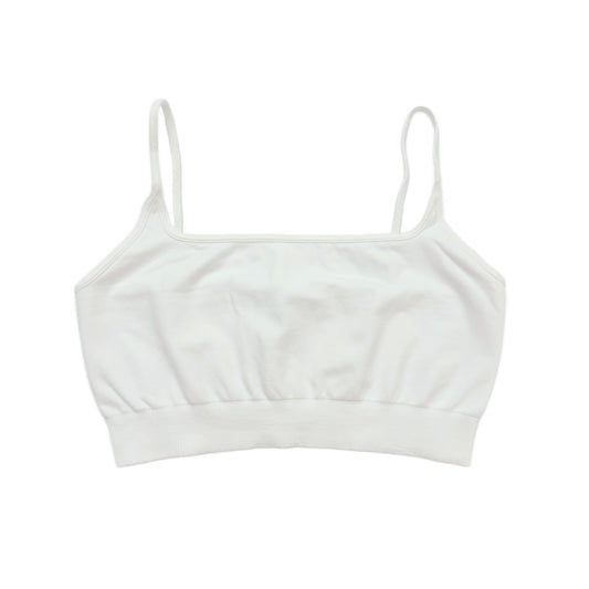 White Micro Square Bralette