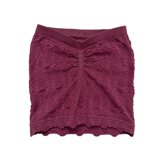 Mulberry Lace Textured Tube Top Bralette