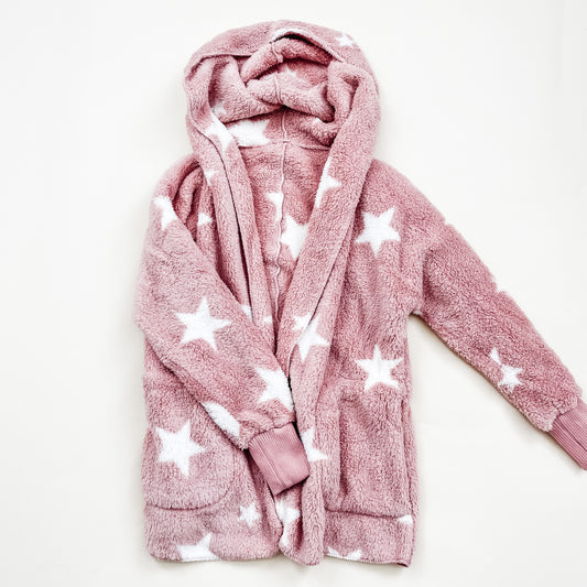 Blush Star Sherpa Jacket