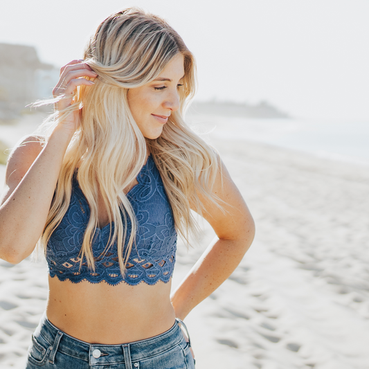 Sand Racerback Bralette – Lani + Kei