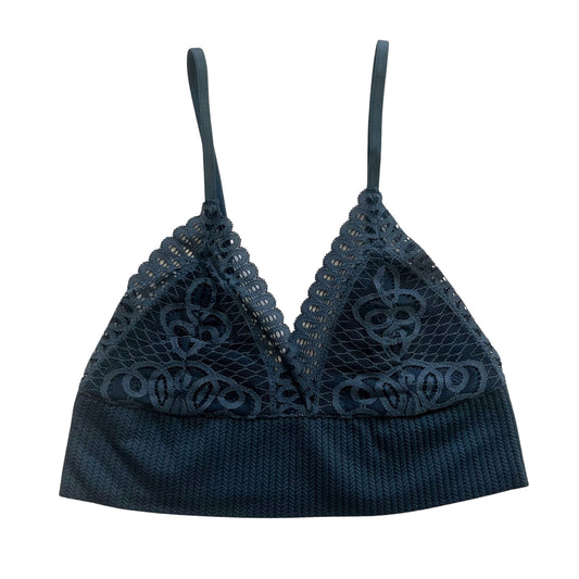 Grey Blue Sage Longline Bralette