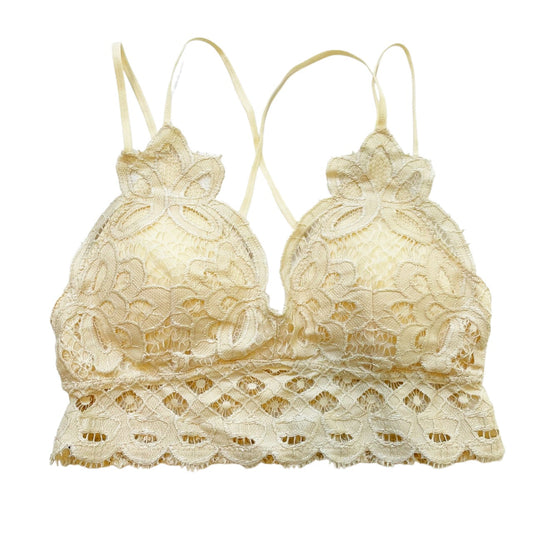 Cream Crochet Bralette - 1215 Clothing