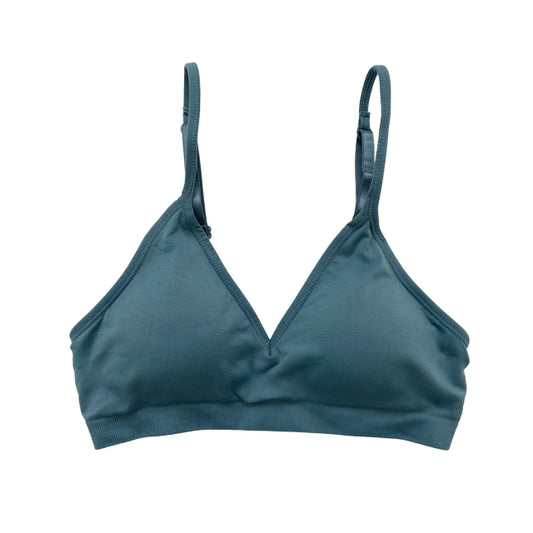 Bluestone Triangle Padded Bralette - 1215 Clothing