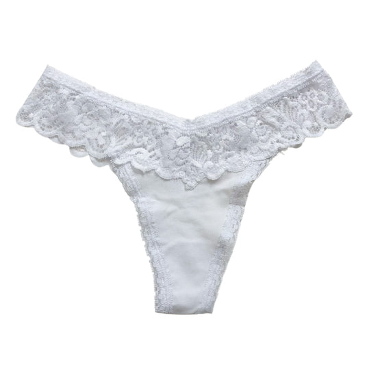 White Crochet Panty