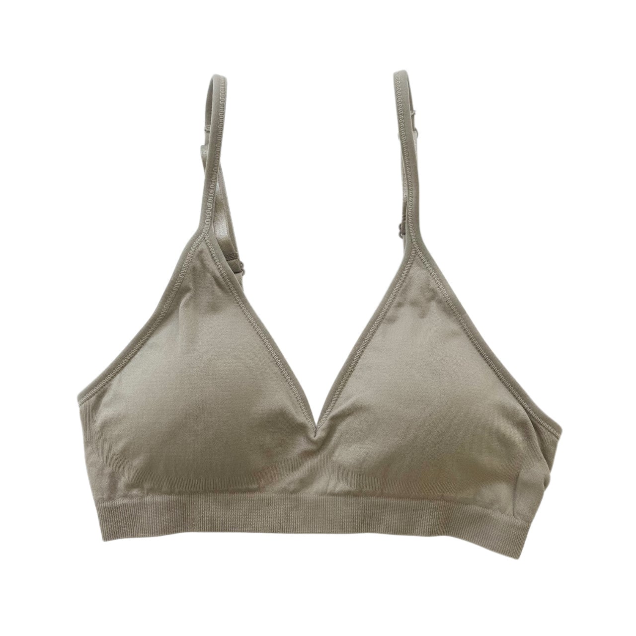 Harbor Grey Triangle Padded Bralette - 1215 Clothing