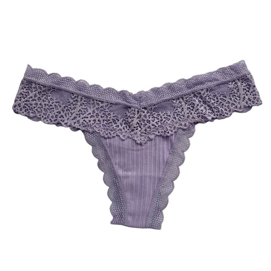 Lavender Ribbed Panty