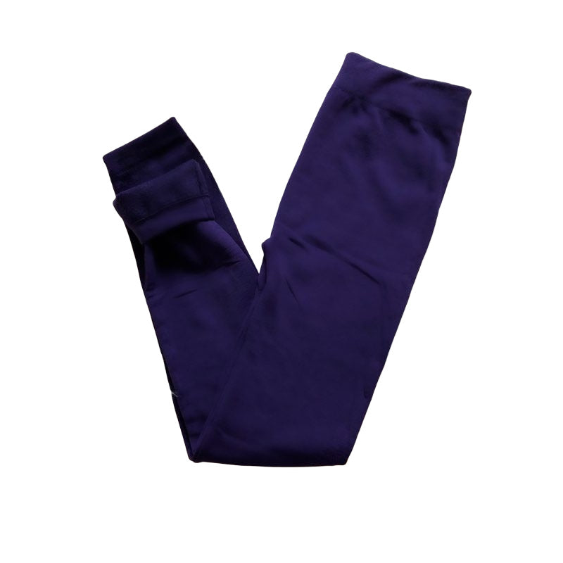 Fleece-Lined Purple Leggings